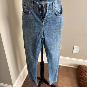 7 for all mankind Josefina Button Fly Jeans